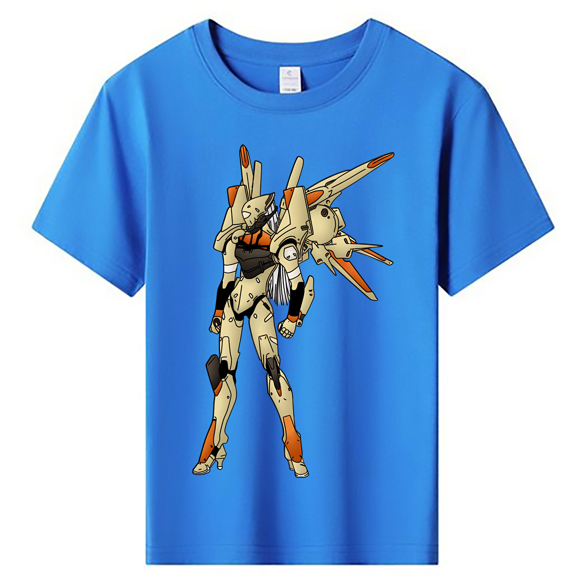 （画像用） EVA 新世紀エヴァンゲリオン 綿100％キッズTシャツ（フロントプリント）